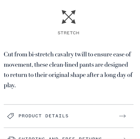 RALPH LAUREN tan slim leg stretch athletic pant - Picture 9 of 10